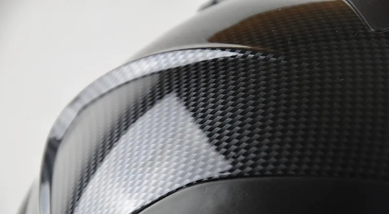Новое полнолицевое печатание углеродного волокна мотоциклетный шлем профессиональный гоночный шлем козырек для мотокросса по бездорожью