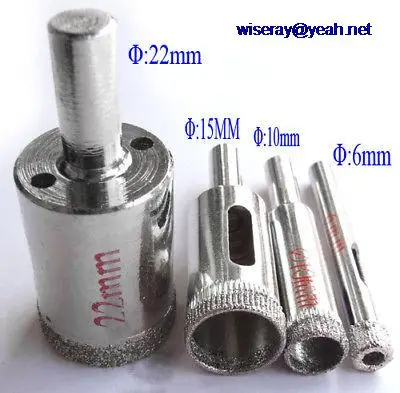 DHL/EMS 40X Стекло с алмазным покрытием Мраморное отверстие пилы CORE DRILL BIT-A8