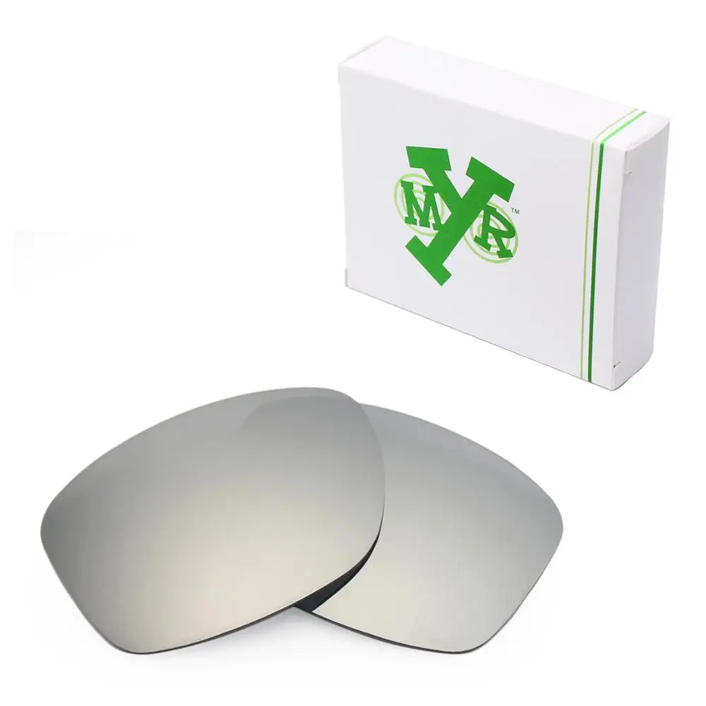 Silver Titanium Mryok 20+ выбор цвета поляризованные Сменные линзы для солнцезащитных очков-солнцезащитных очков Оукли Юпитер в квадрате OO9135(только линзы - Цвет линз: Silver Titanium