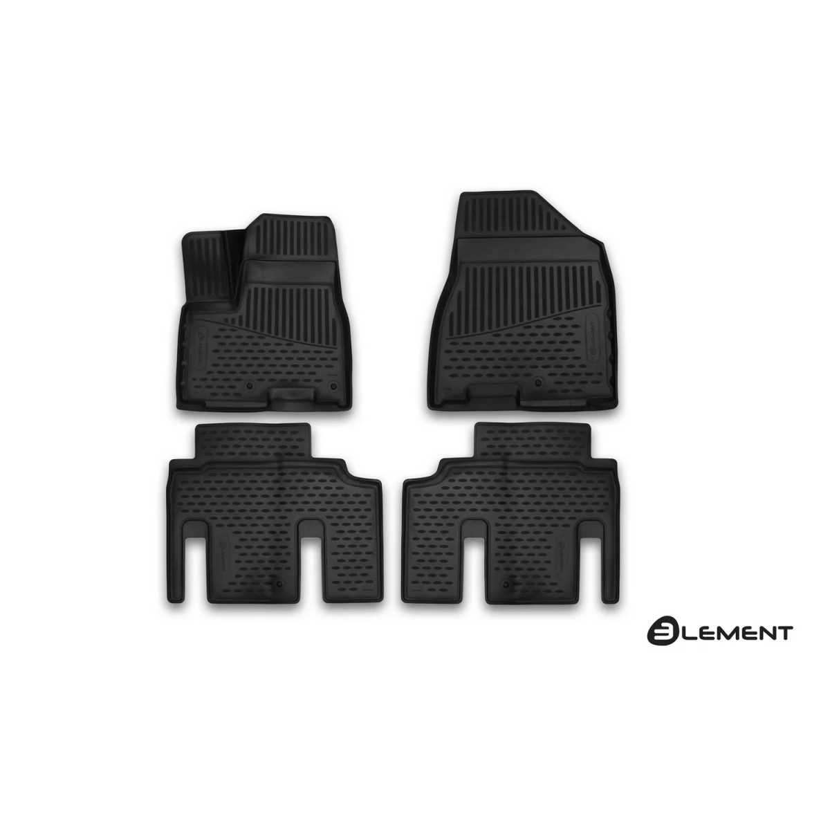 Коврики 3d в салон kia carnival, 01/->, van(для рынка казахста