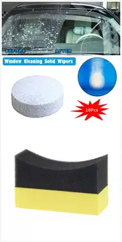 

10pcs Car household foam cleaner concentrated Condensed Effervescent Tablet Wiper Car Windshield Glass Washer Cleaning Tool Set