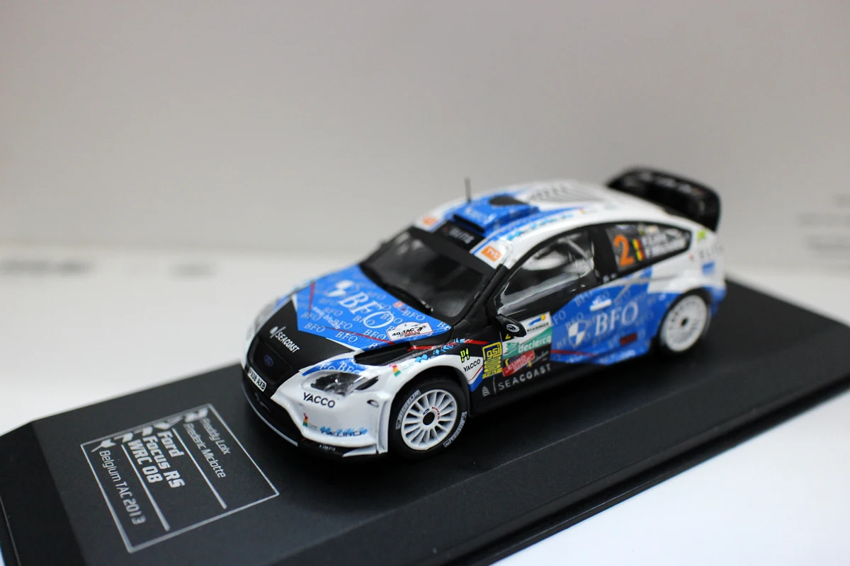 Автомобили I XO 1:43 Ford Fucus R5 WRC 08 2 из бутика сплава игрушки для детей модель подарок