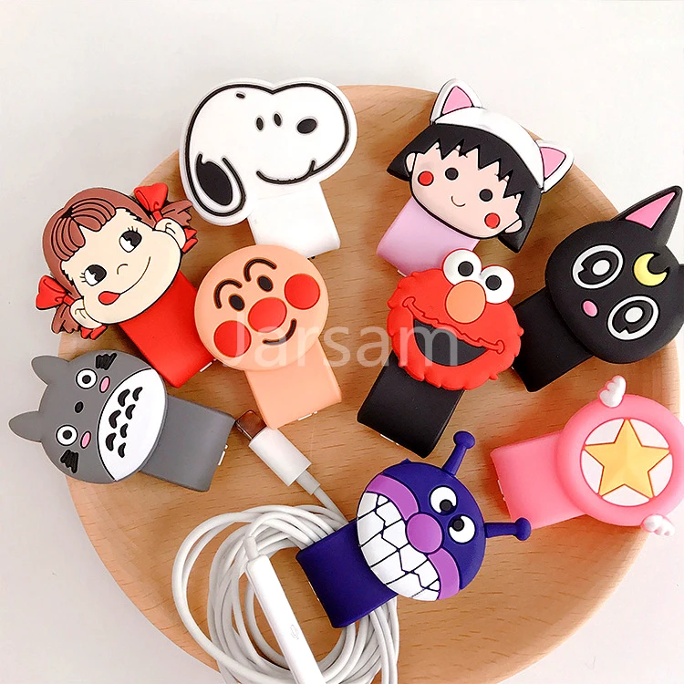 

cute Cable Protector Data Line Cord Protector Protective Case Cable Winder Cover For iPhone USB Charging Cable For iPhone xr