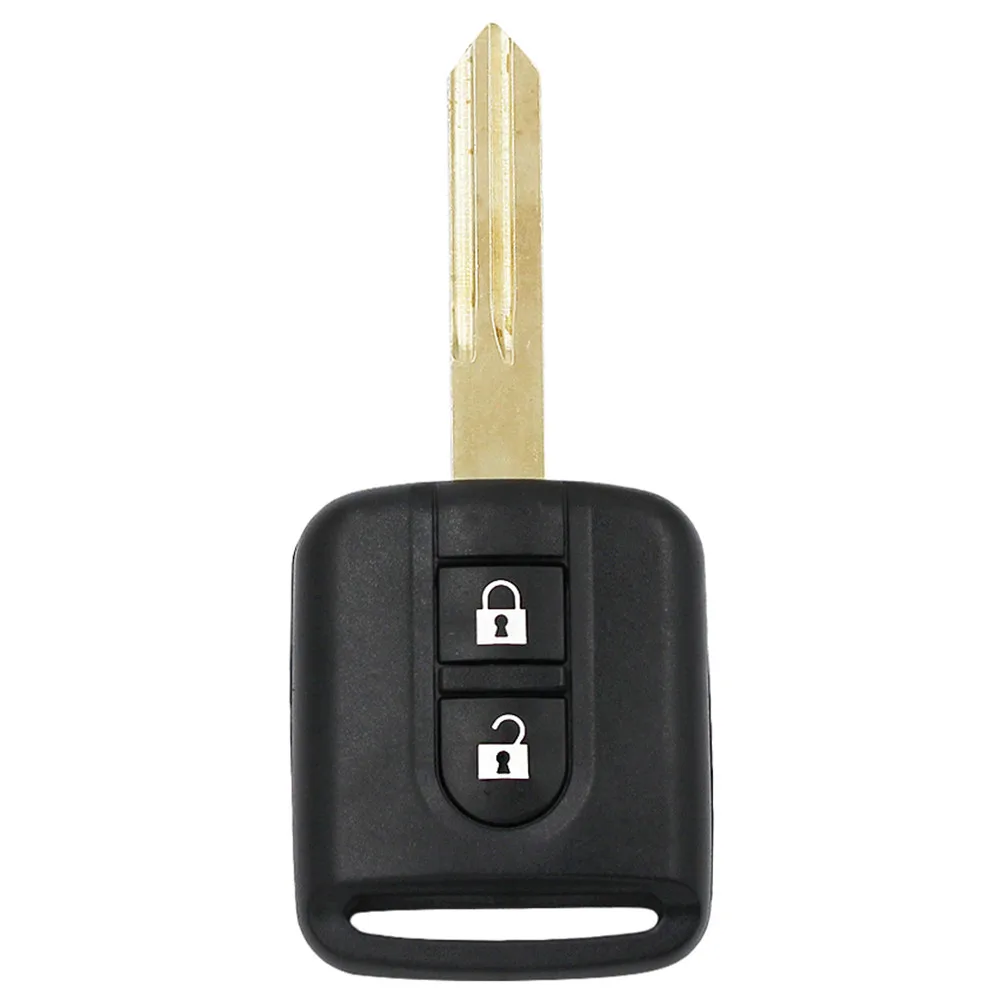 KEYECU 433 МГц ID46 PCF7946 чип 2 кнопки дистанционного брелока для Nissan Note NV200 Elgrand X-TRAIL Qashqai Navara Micra 5WK4 876/818