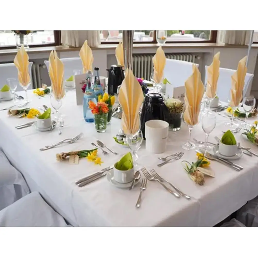 New Hotel Home Solid Color Napkin Table Napkin Hotel Banquet Square serviette mokador