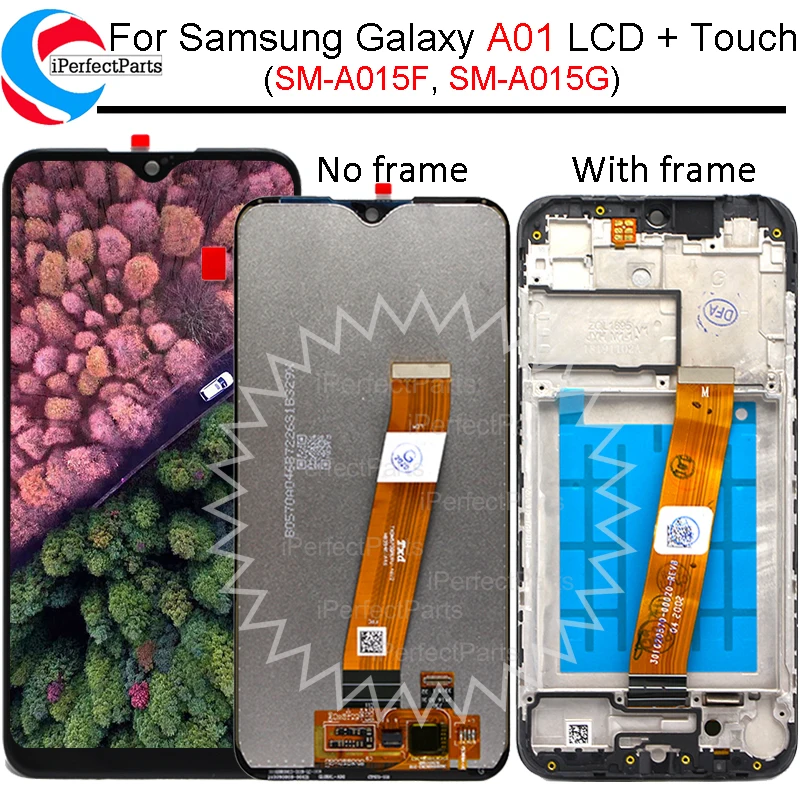 5 7 ''для Samsung Galaxy A01 LCD дисплей A015F A015G A015DS сенсорный экран дигитайзер сборка