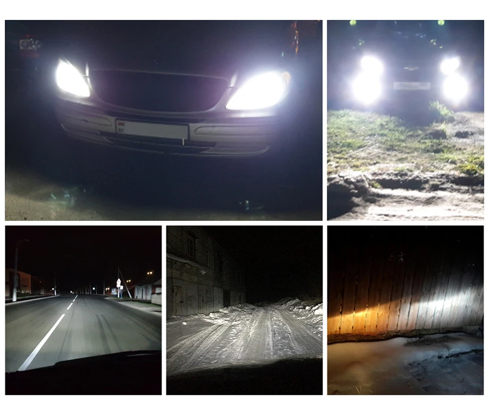 AOSHIKE Новое поступление 2 шт. H1 H11 H7 H4 30 Вт головная лампа C6S Автомобильный светодиодный фонарь автоматические светодиодные лампы 12 В 2A 3600LM 6000 К автомобильные лампочки
