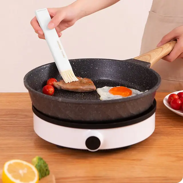 Barbeque Kefe Spatula Fűszerezés Főzés Hőálló Olajkonyha Bár Sütemény Sütőszerszámok Edény Konyha Szerszám S - Image 5