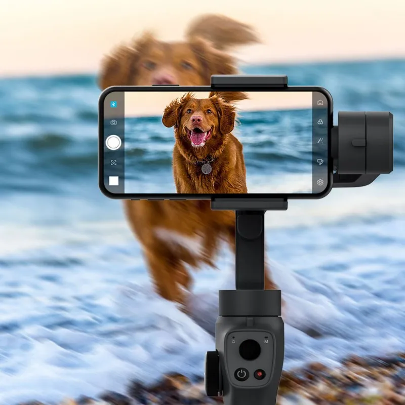  Caputure 2 Smartphone 3 Axis Gimba Actie Camera Gimbal For iphone Andriod Gopro 7 6 5 EKEN Yi Gimba