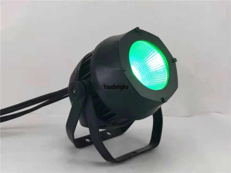 4pcs Aluminum DJ Par RGBW 200w Led Par64 dmx cob par ip65 Waterproof led cob Par Can Lights