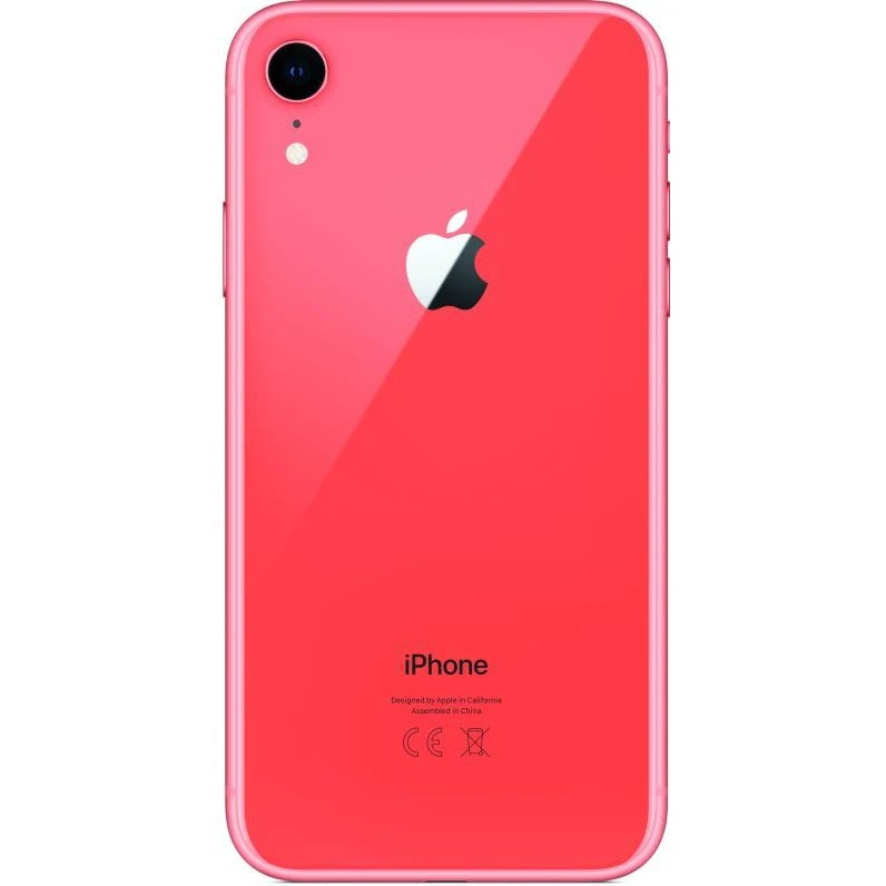 Смартфон Apple iPhone XR MRY82RU/A 64Gb коралловый 3G 4G 1Sim 6.1" IPS 828x1792 iOS 12 12Mpix WiFi N