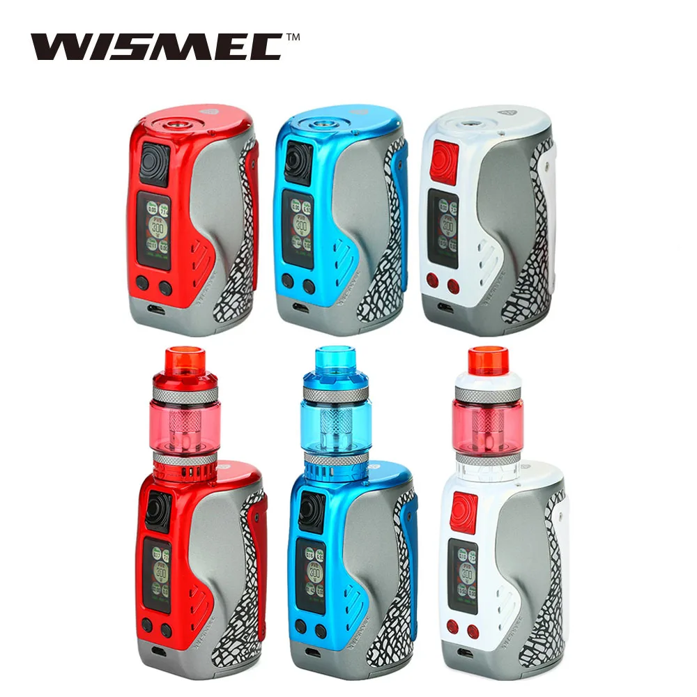 

Original Newest WISMEC Reuleaux Tinker 300W TC Mod/Kit with 6.5ml/2ml Column Tank WL01 0.15ohm E-cig vape Kit vs Tinker2