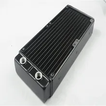 G1/4 120 мм 240 мм 45 мм толщина алюминиевый радиатор водяного охлаждения R120Y двухслойные