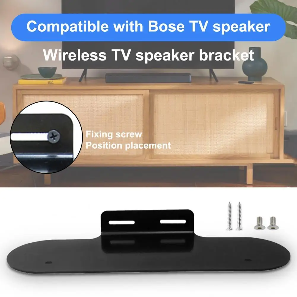 Supporto Per Montaggio A Parete Supporto Universale Per Altoparlante Tv In Metallo Salvaspazio Appendiabiti Per Altoparlante Tv Boses