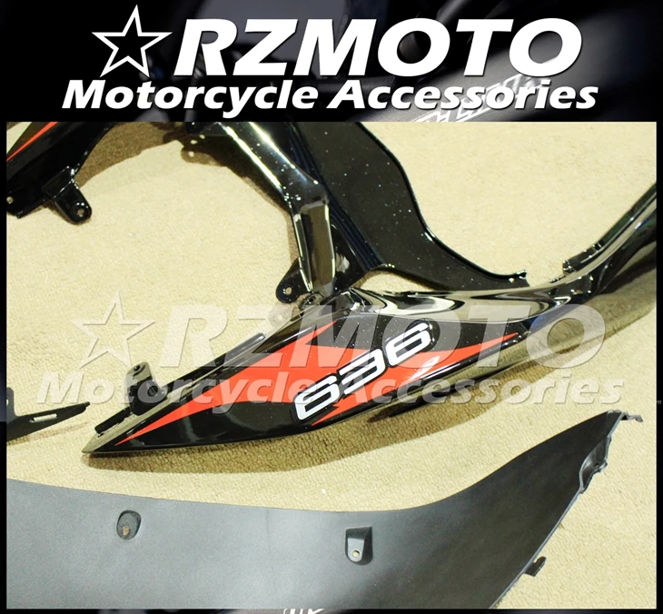 Мотоциклетный обтекатель abs подходит для Kawasaki ZX6R 636 2013- корпусные детали прессформы Магазин № 0534