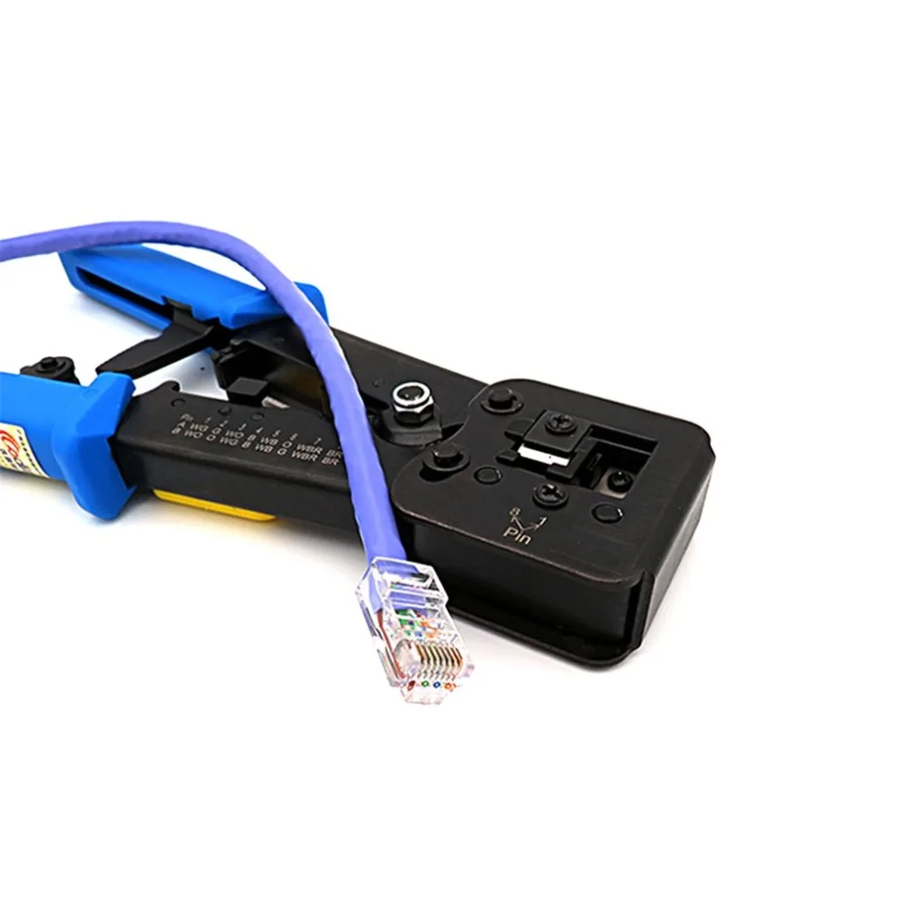 Ручной сетевой инструмент плоскогубцы 6 P/8 P RJ45 обжимной инструмент для кабелей зачистки Зажимные клещи Щипцы Зажим клипер Многофункциональный комплект