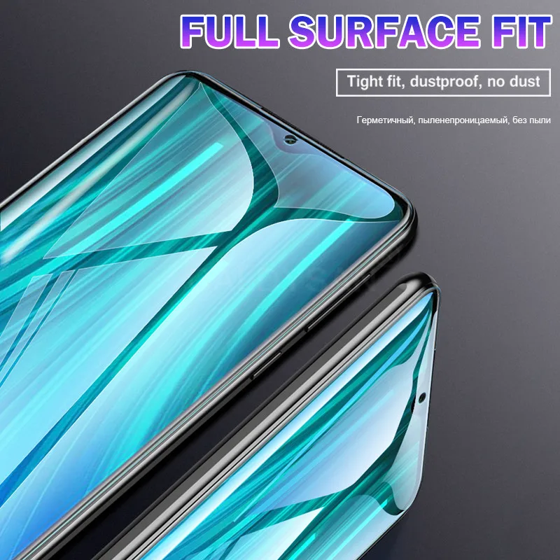 1-3 шт 100D Защитная Гидрогелевая пленка для Xiaomi Redmi 9T K20 Note 8 7 Pro для Xiaomi A1 A2 A3 Lite Защитная мягкая пленка для экрана