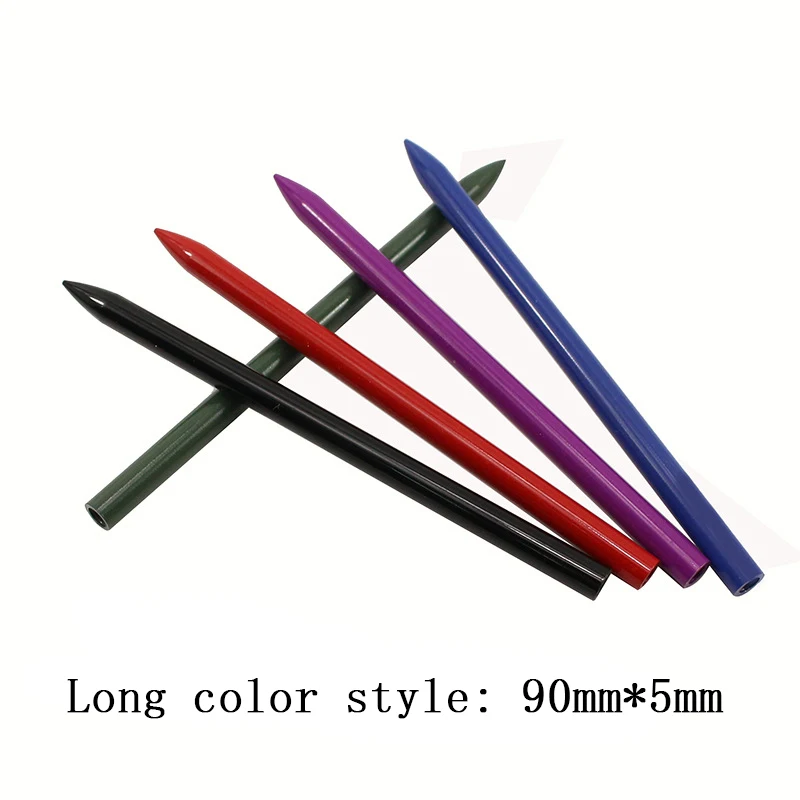 

5 pieces/set long 90* 5mm color stainless steel umbrella rope bracelet braid needle bracelet accessories outdoor accessories