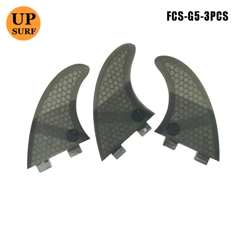 Серые плавники(доска для серфинга) плавники G5 Tri fin set FCS G5 Fin M Размер Honeycomb
