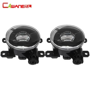 

Cawanerl For Peugeot 207 2006-2012 Car 4000LM Lens LED Fog Light Assembly H11 Devil Eye Daytime Running Light 12V High Bright
