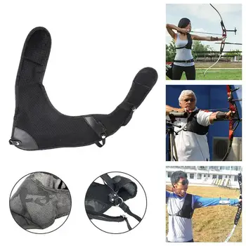 

Strong Adjustable Dark Grey Bowstring Shooting Range Traditional Archer Protective Archery Protective Gear Protect Hunting Bow