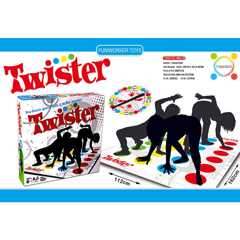 

Adult Board Game Outdoor Mat Body Twister Exercise Balance Game Creative Board Game Toy
