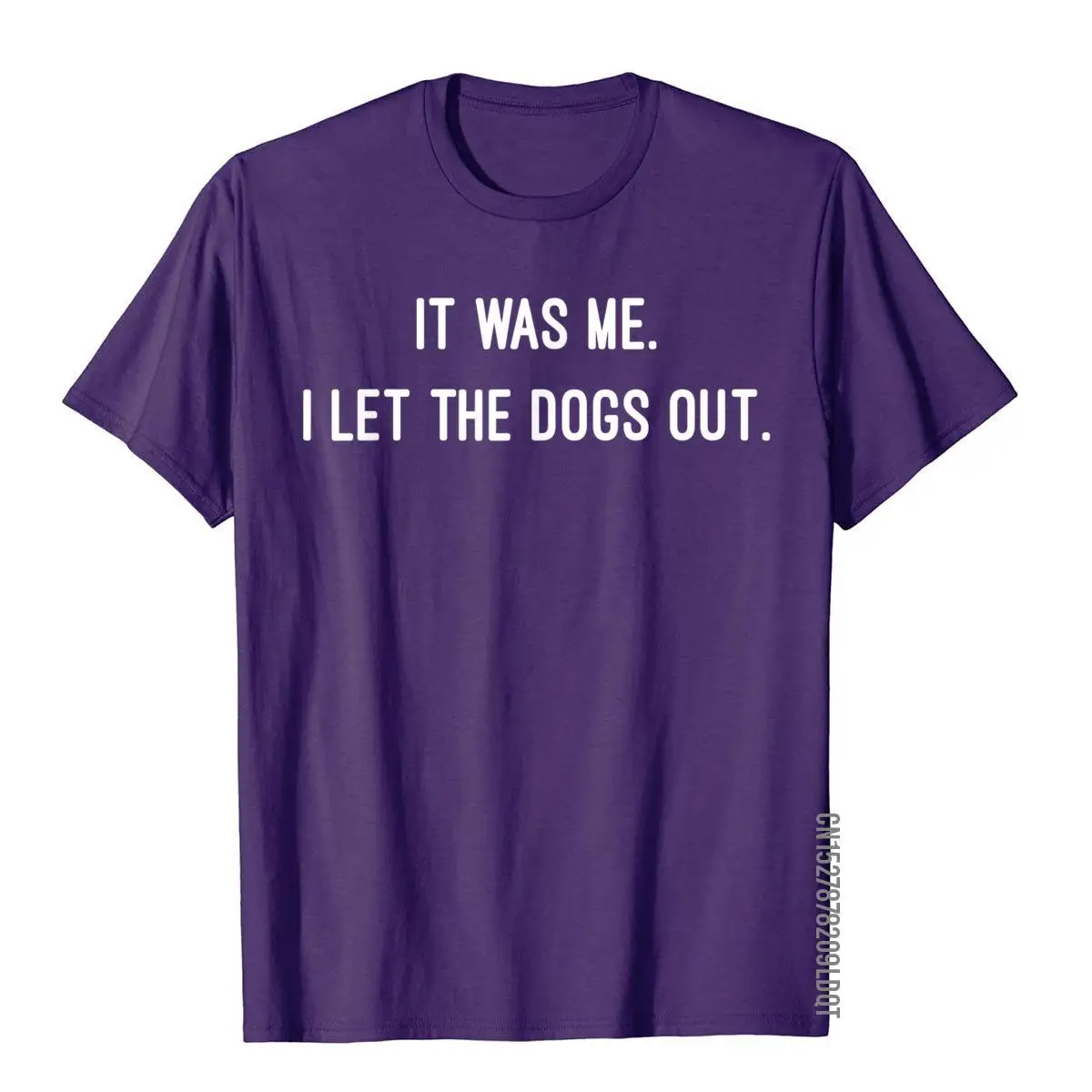 It Was Me I Let the Dogs Out Shirt__B5860purple