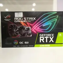 Asus ROG STRIX-RTX2080S-O8G-GAMING супер Тьюринг архитектура настольная игра видеокарта GDDR6 поддержка 4 выхода экрана