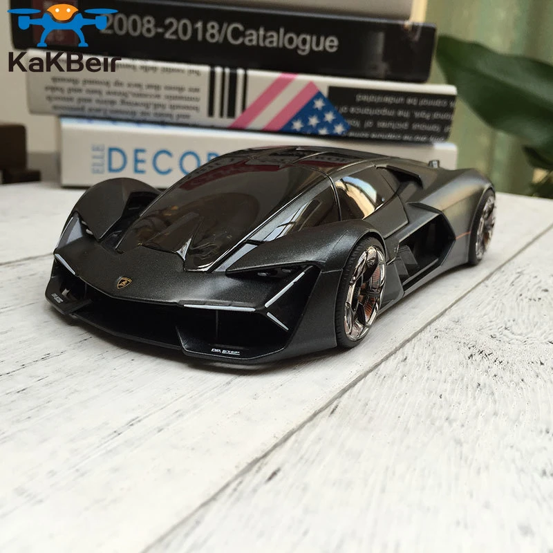 ランボルギーニランプ Millennio子供用車の装飾 1 24スケール ブラックアロイ モデル シミュレーション車 おもちゃ ギフト ダイキャスト 車のオモチャ Aliexpress