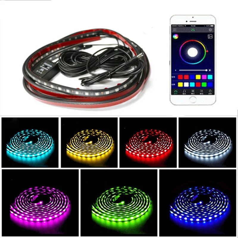 12V-LED-Car-Chassis-Flexible-Strip-Lights-Auto-Underglow-Decorative-Atmosphere-Lamp-Cars-Underbody-System-Light