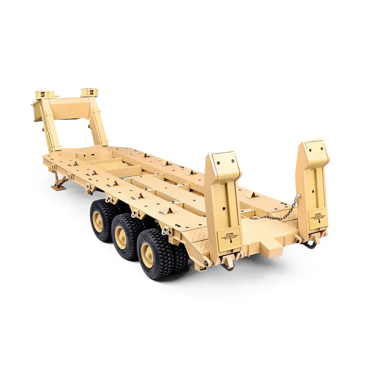 US $490.87 Hg P806 Rtr PreAssembled Trasped 112 Heavy Equipment Semi Trailer For US M747 Rc Car Vehicles Model Toys Parts