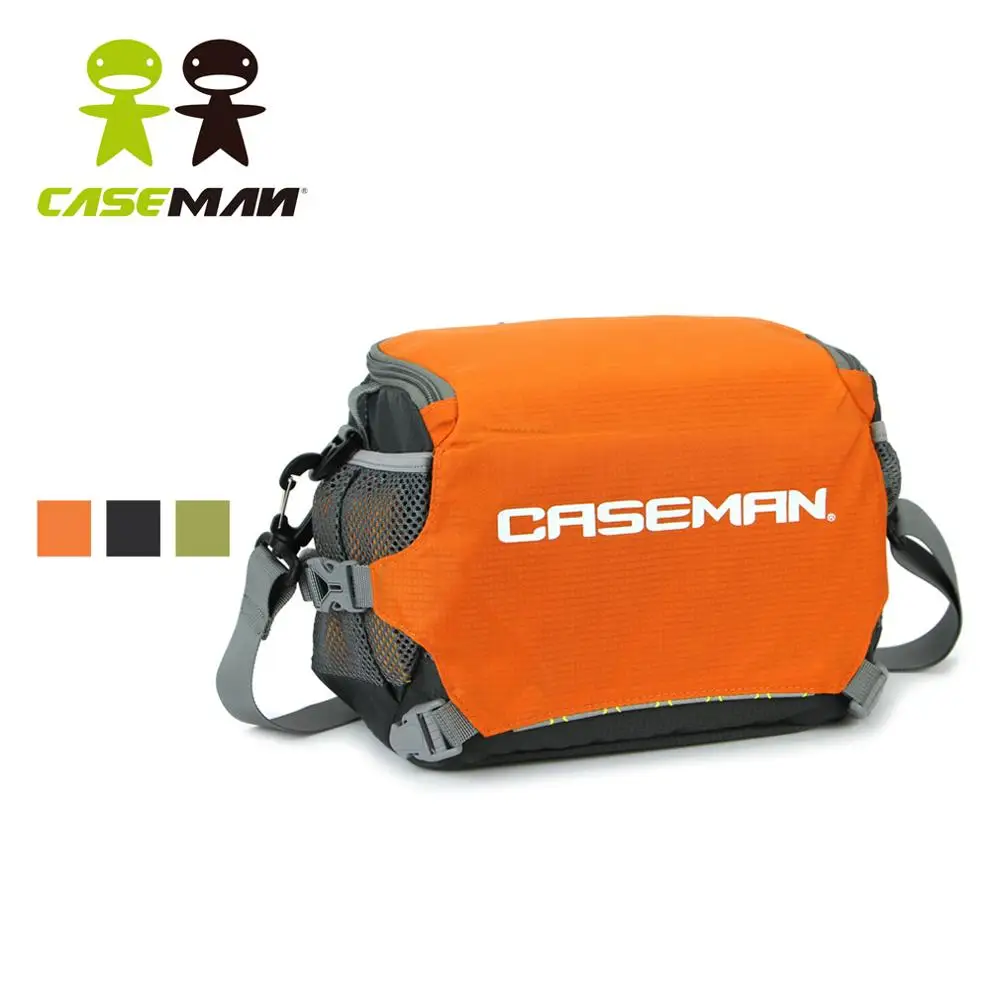 Bolsa do Mensageiro Bolsa da Cintura com Capa de Chuva para à Prova Água à Prova de Choque Caseman Digital Dslr Câmera Case Ombro Dshockproof Aw01 Slr