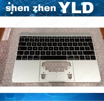 

OriginalA1534 Topcase With Keyboard Upper Top Case US Layout For Macbook Pro Retina 12" 2015 Years Silver Color Model