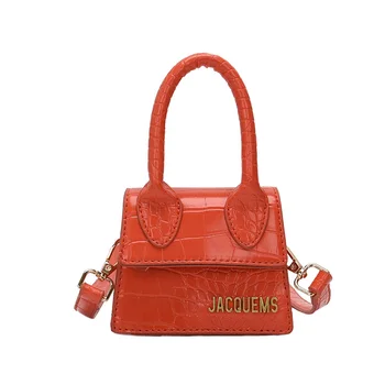 

Mini Small Square bag 2020 Fashion New Quality PU Leather Women's Handbag Crocodile pattern Chain Shoulder Messenger Bags Purse