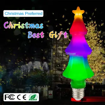 

Colorful E27 UBS Children's Led Night Light Decorative Led Lamps AC85-265V/DC5V LED Christmas Tree Light for Home Wedding Party