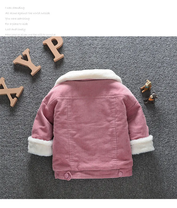 Winter Baby Girl Fur Coat Jacket Parka Children Fauxt Rabbit Fur Coats Thick Kids Outwear Warm Plus Size Fashion