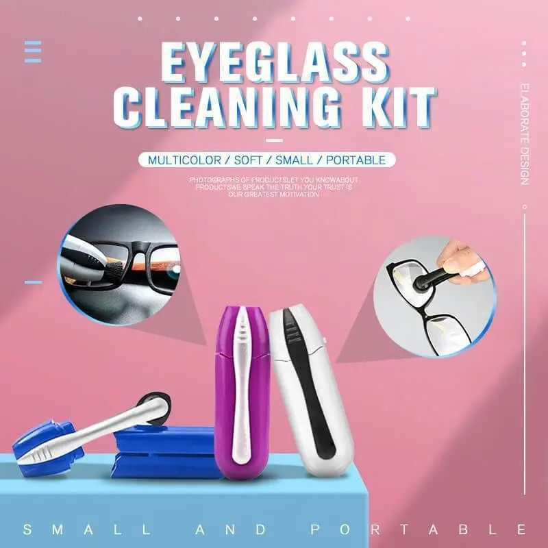 Eyeglass Cleaning Kit Eyewear Clean Brush Brush Maintenance Tool Professional Glasses Vision