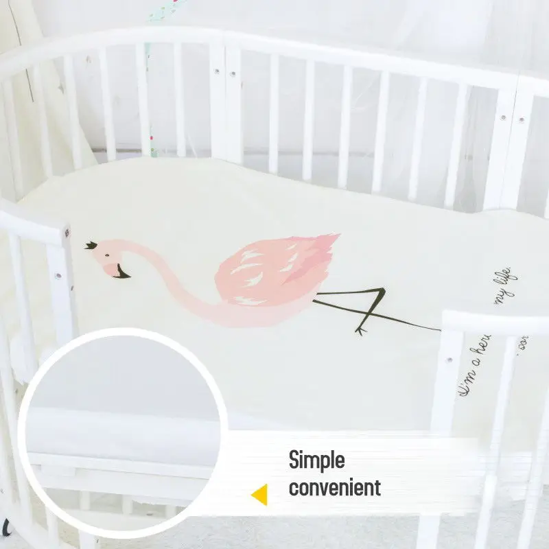Простыня для детской кровати sabanas para cuna de Baby cute, покрывало для матраса, чистый хлопок, простыня для детской кроватки, размер для 120*60 см