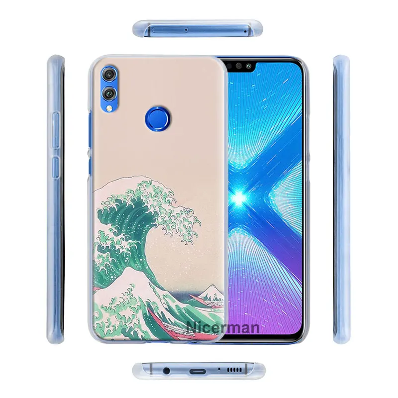Чехлы для телефонов Hokusai The Great Wave для Redmi Note 6 7 8 Pro Redmi K20 Pro 5 6 7 6A 7A 8A Y3 S2 GO 8T Твердый Чехол