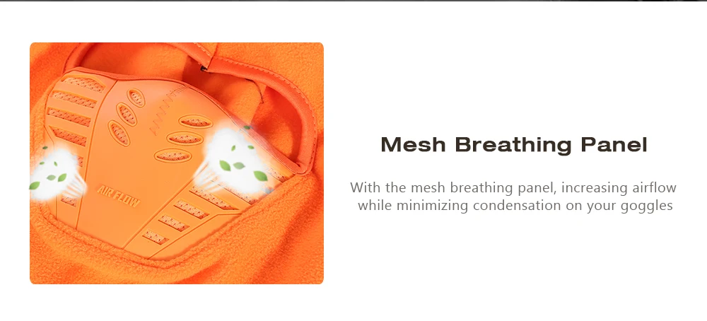 Winter Unisex Windproof Motorcycle Bicycle Face Mask Neck Helmet Cap Thermal Fleece Hat