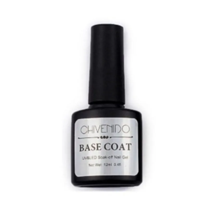 12 ml base coat 8 мл Лак для ногтей Vernis полуперманентный Гибридный Гель-лак УФ Цветной Гель-лак для маникюра верхнее покрытие блеск для ногтей - Color: 12 ml base coat