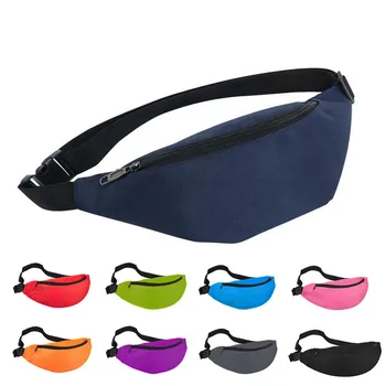 

Fanny Pack for Women Men Waist Bag Colorful Unisex Waistbag Belt Bag Zipper Pouch Packs 110cm Belt Length Factory OEM