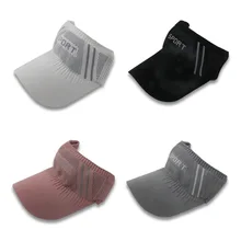 Новое поступление, вязаная шапка унисекс, шапка от солнца, спортивная шапка, солнцезащитная Кепка, верхняя пустая Кепка