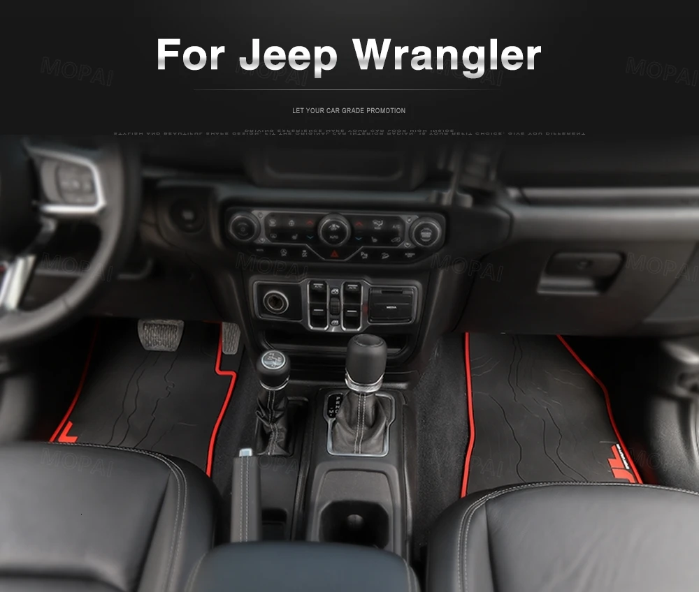 MOPAI автомобильные коврики для Jeep Wrangler JL, автомобильный коврик для ног, коврик для багажника для Jeep JL Wrangler, аксессуары