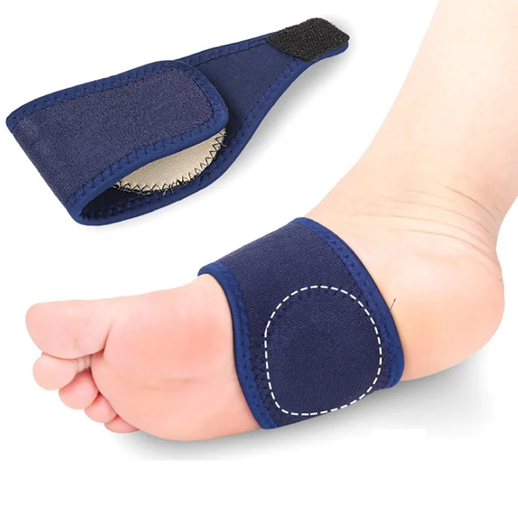 

Silica Gel Arch Correction Pad Flatfoot Bandage Cloth Bandage Arch Support Cloth Breathable Sponge Mat Blue Foot Heart Pad