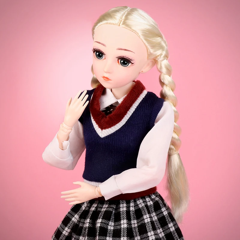 Type 8 1/4 SD кукла BJD кукла 45 см кукла 18 дюймов 18 шар шарнирные куклы с наряд обувь парик волосы diy кукла подарок для девочки - Цвет: Type 8