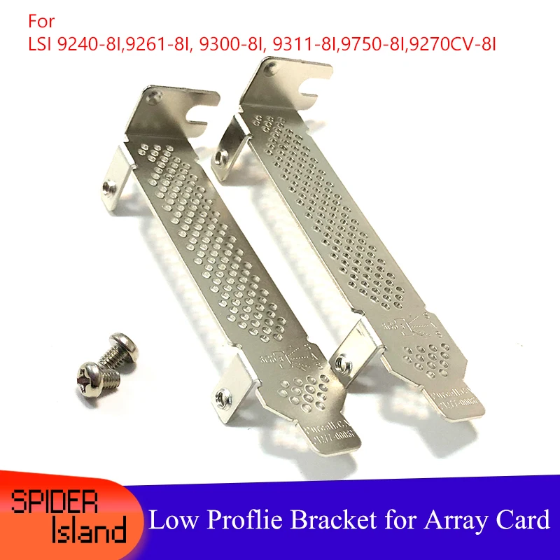 

Heat Sink Baffle Low Profile Bracket for LSI 9240-8I,9261-8I, 9300-8I, 9311-8I,9750-8I,9270CV-8I Array card Baffle