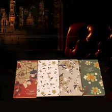 9*17 см офисные принадлежности блокнот ретро автомобильная линия крафт-бумага блокнот дневник школьные принадлежности случайный цвет