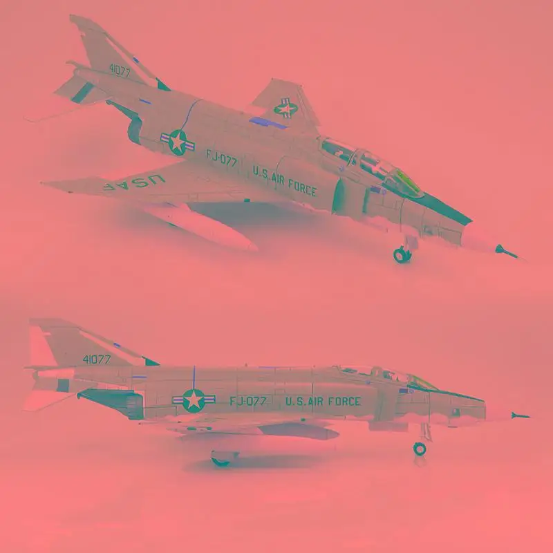 Мастер хобби Макдоннелл Дуглас RF-4C 64-1077 10th TRW RAF олконберри 1967 1/72 литье под давлением модель самолета
