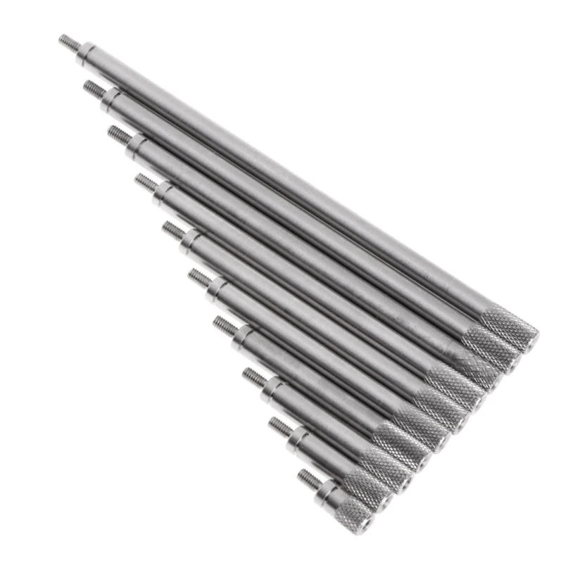 

OOTDTY Extension Rods For Dial Indicators Probe Connecting Rod HSS Accessory More Specifications M2.5*10mm-100mm Measuring Tools